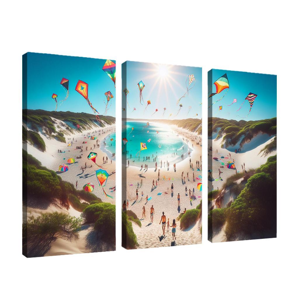 Breezy Dunes Wind And Surf Retreat Custom Paintings Frame