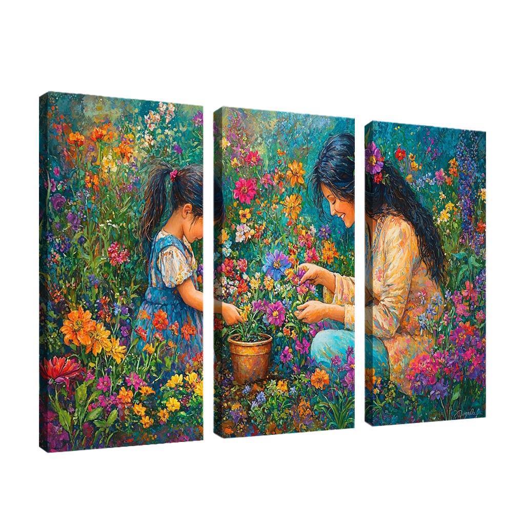 The Garden Of Gratitude A Mothers Nurturing Hands One-piece Frames