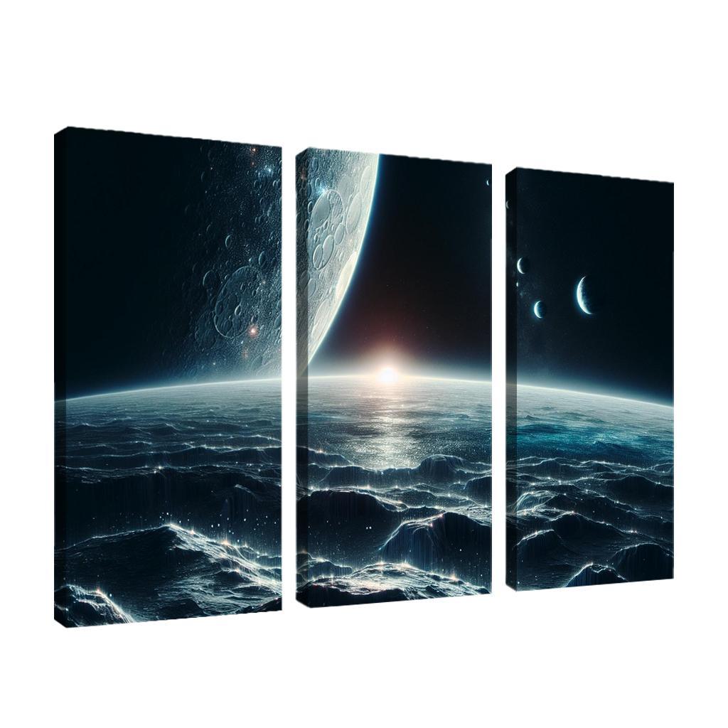 The Chilling Reality Of Ice Worlds Abstract Paintings Frame