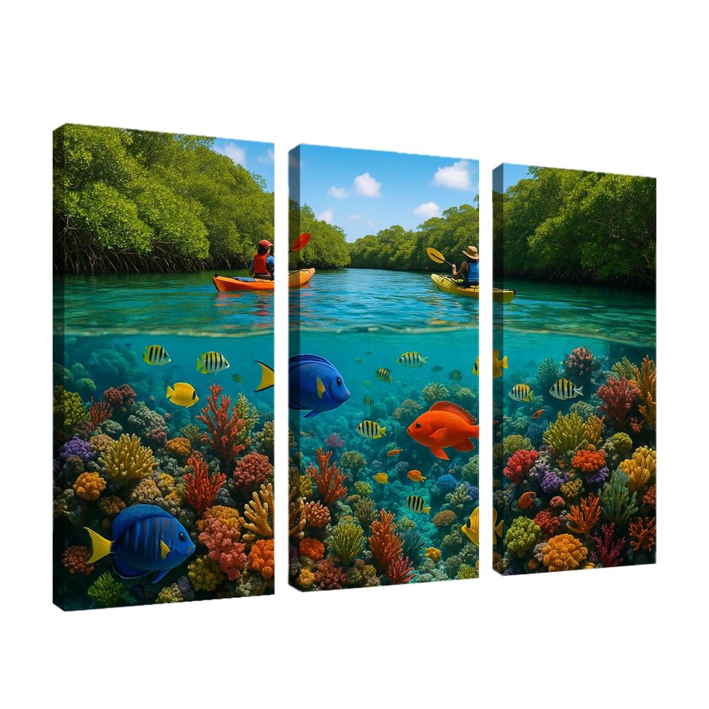 Coral Bay Adventure And Eco-tourism Custom Paintings Frame