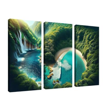 Mystic Cove Enchanted Forest Meets Sea Custom Paintings Frame