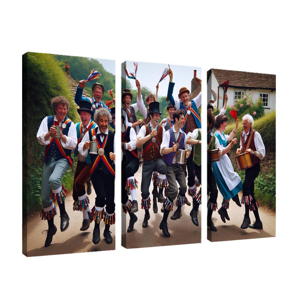 Morris Dance The Folk Tradition Of England Modern Paintings Frame