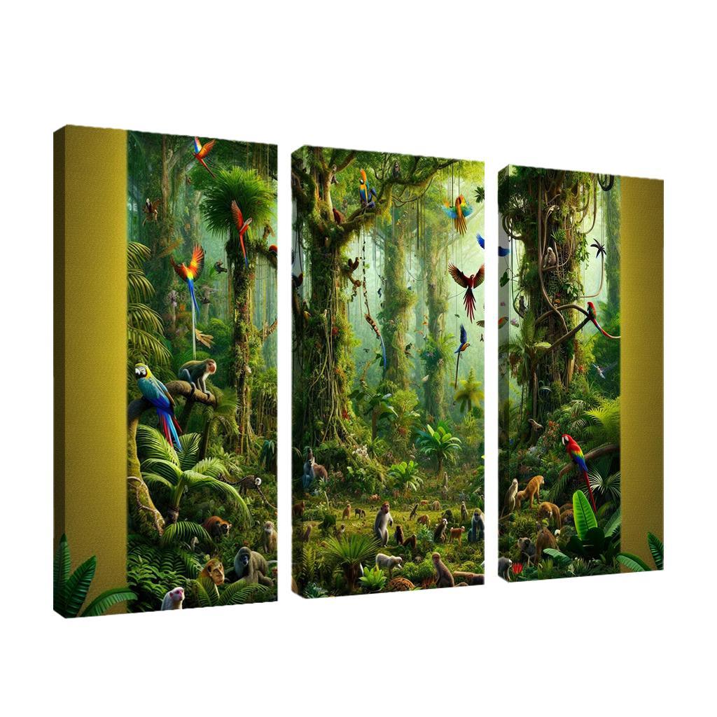 Nature's Voices Advocating For Biodiversity Custom Paintings Frame