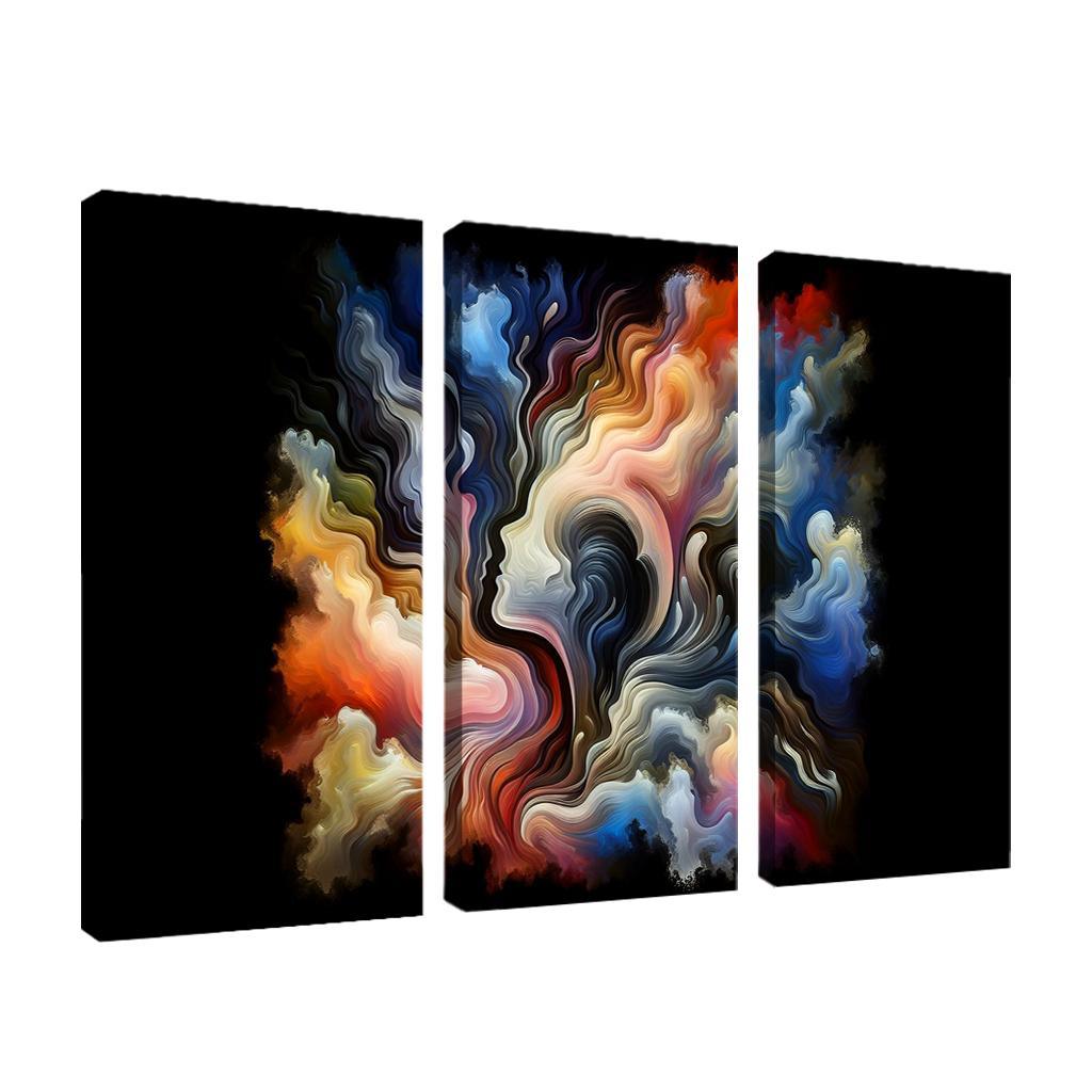 Invisible Illness The Reality Of Mental Health Multi-panel Paintings