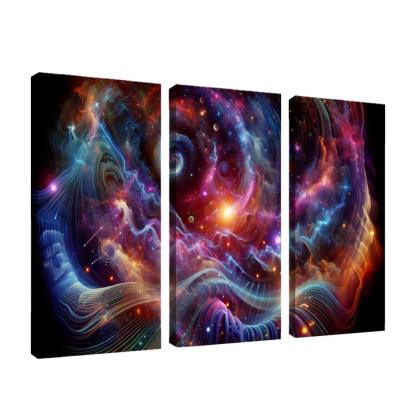Celestial Interplay Of Frequencies Premium Artwork Frames
