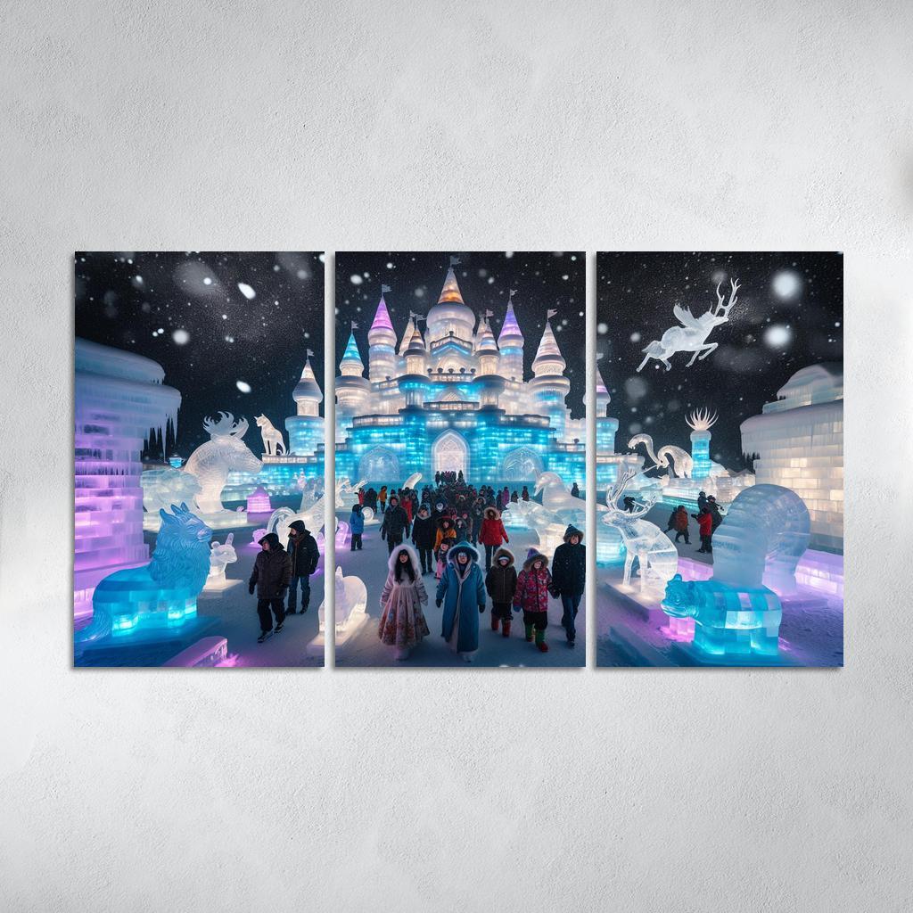 Harbin Ice And Snow Festival - China Framed Paintings