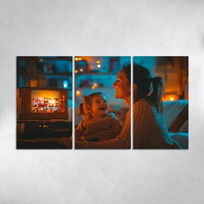 Cinematic Memories The Movie Of Life Custom Paintings Frame