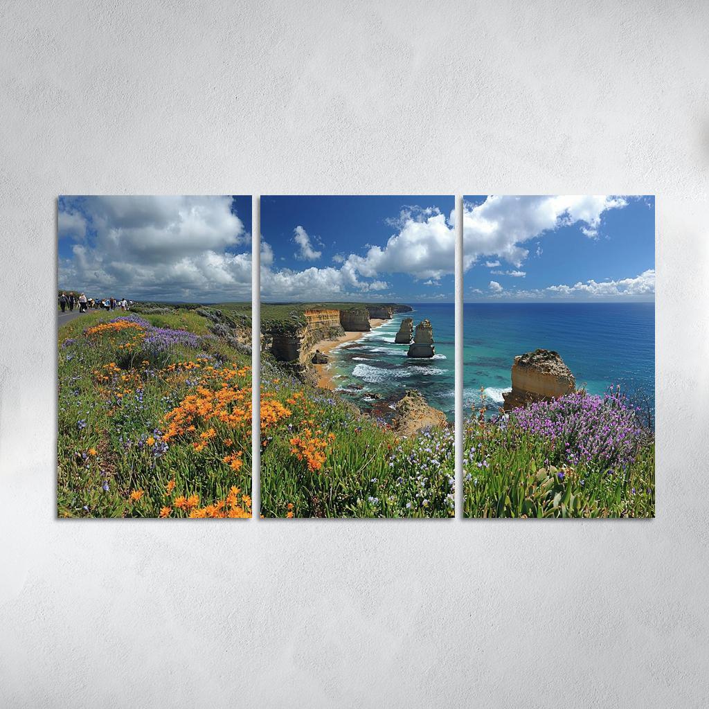 The Great Ocean Road Abstract Paintings Frame