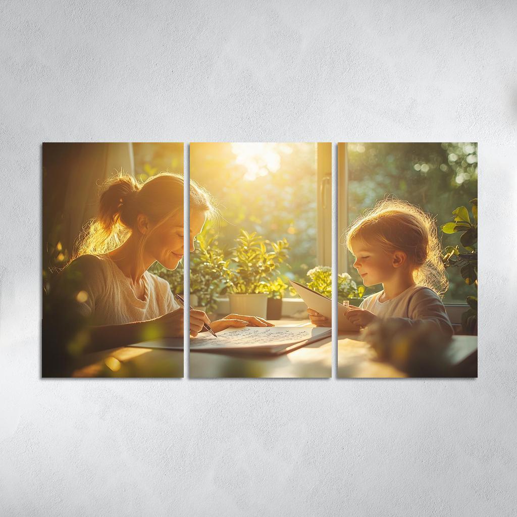 The Language Of Love A Mothers Words Custom Paintings Frame