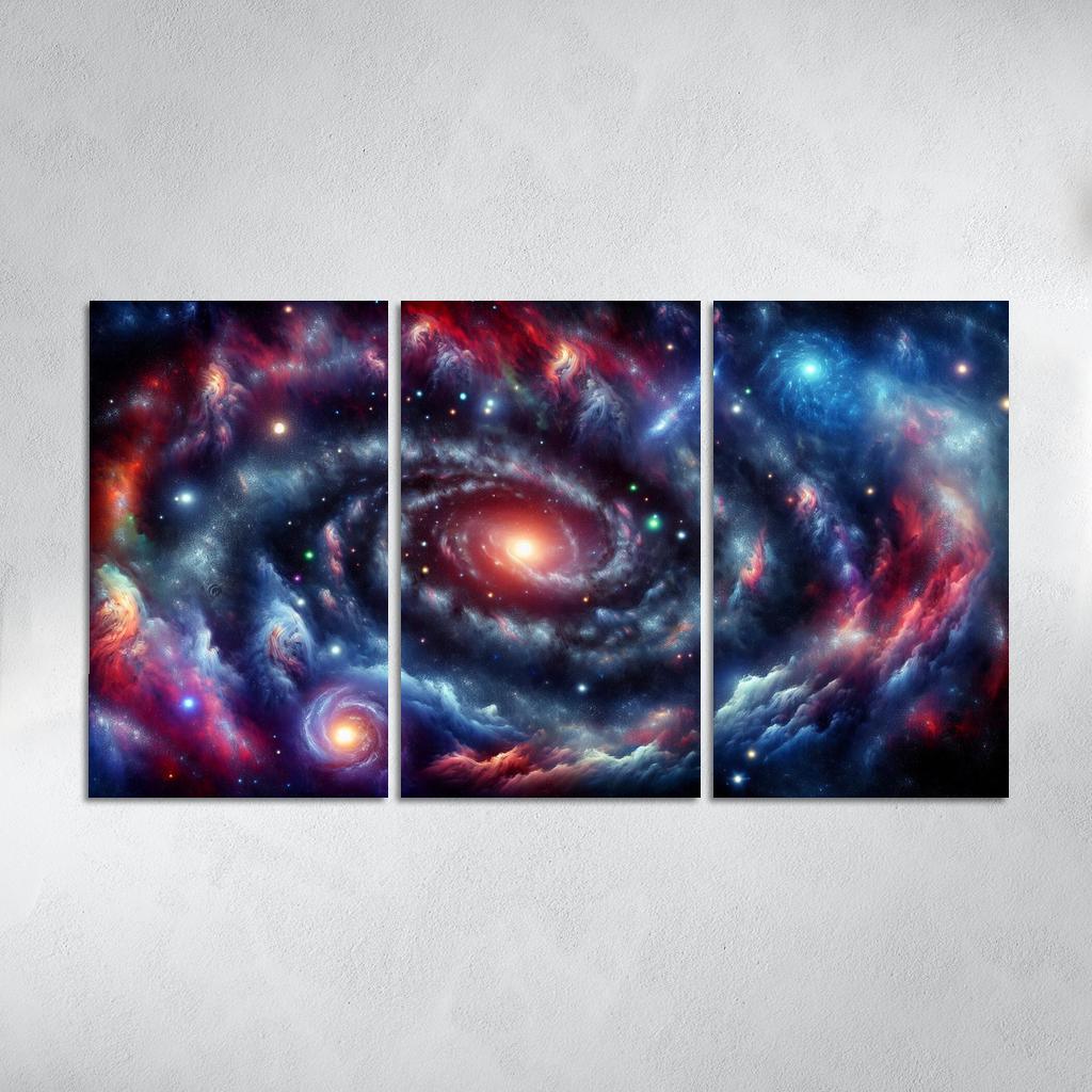 The Enigma Of Dark Energy Abstract Paintings Frame
