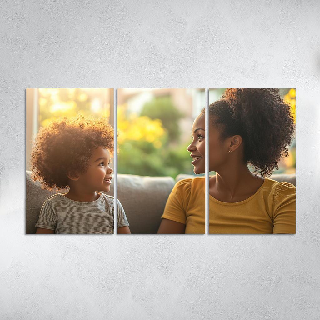 The Strength Of Her Voice A Mothers Empowering Words Canvas Paintings Frame