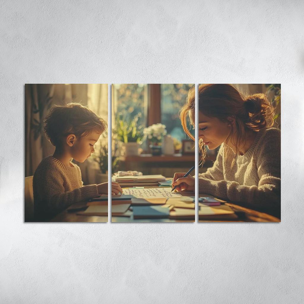 Love In Every Letter A Mothers Words Custom Paintings Frame