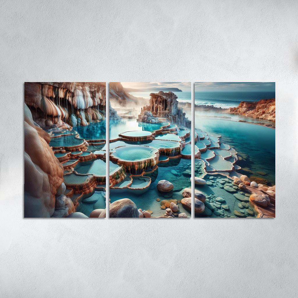 Blue Lagoon Natural Thermal Springs Premium Artwork Frames