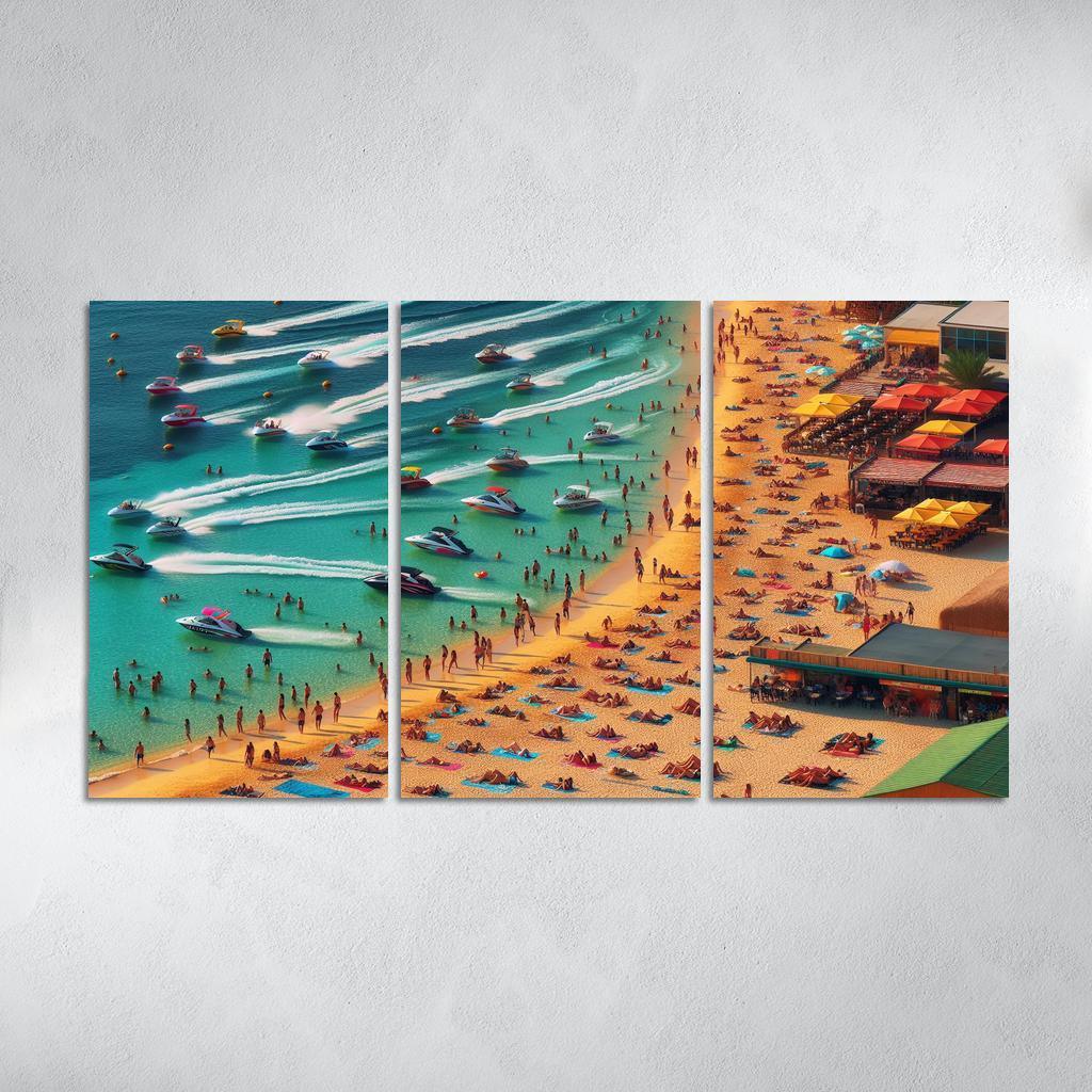 Palm Beach Bliss Sunny Shores And Water Sports Art Trends