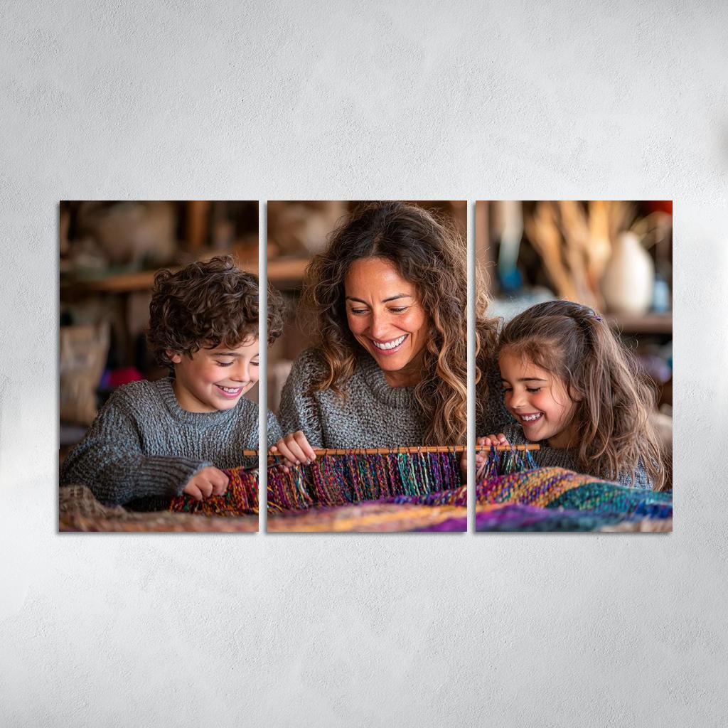 Woven With Love A Mothers Heartfelt Story Canvas Paintings Frame