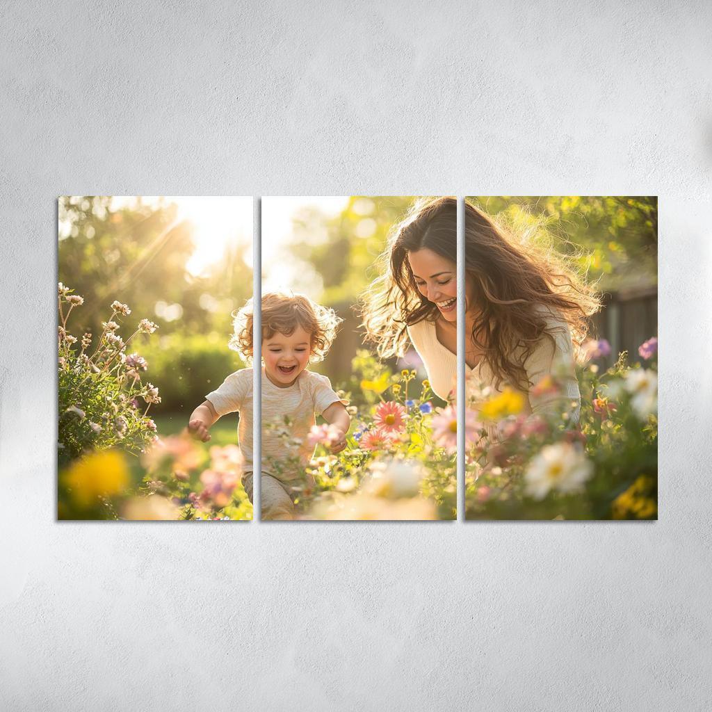 Sunlit Moments Embracing Daylight With Love Custom Paintings Frame