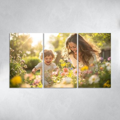 Sunlit Moments Embracing Daylight With Love Custom Paintings Frame