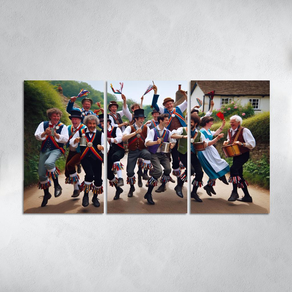 Morris Dance The Folk Tradition Of England Modern Paintings Frame