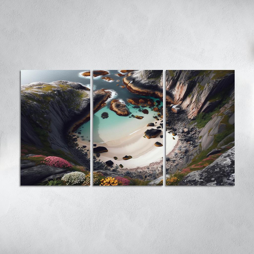 Hidden Gem Beach Premium Artwork Frames