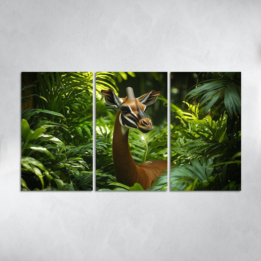The Enigmatic Okapi The Forest's Ghost Art Trends