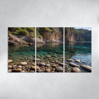 Crystalline Waters Of Tranquil Cove Art Trends