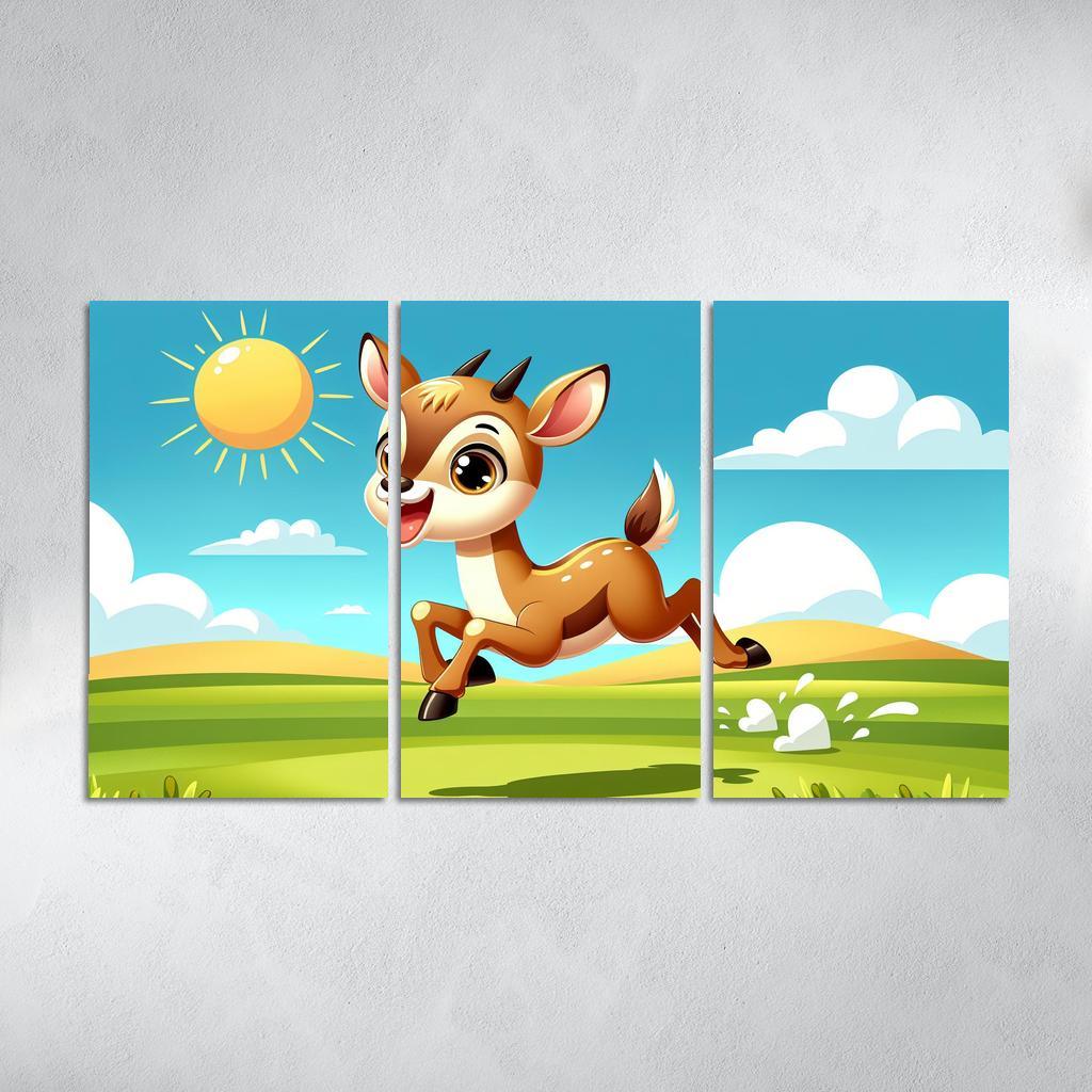Exploring Antelope Modern Paintings Frame