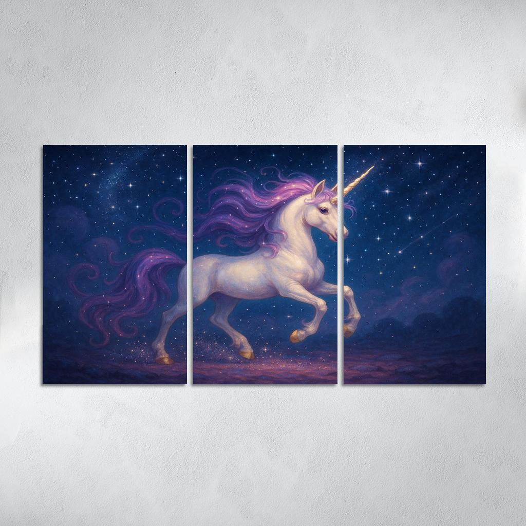 Enchanted Unicorn Dreams Premium Artwork Frames