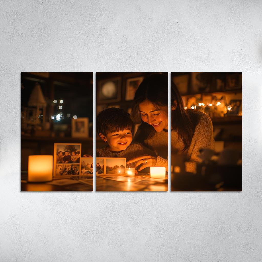 A Journey Through Time A Mothers Story Canvas Paintings Frame