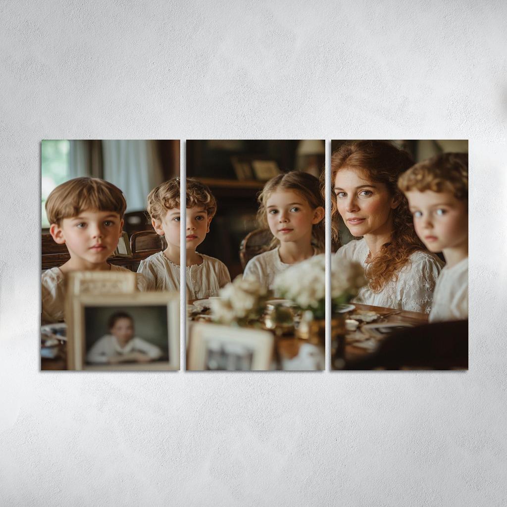 Echoes Of The Past A Mothers Legacy Custom Paintings Frame
