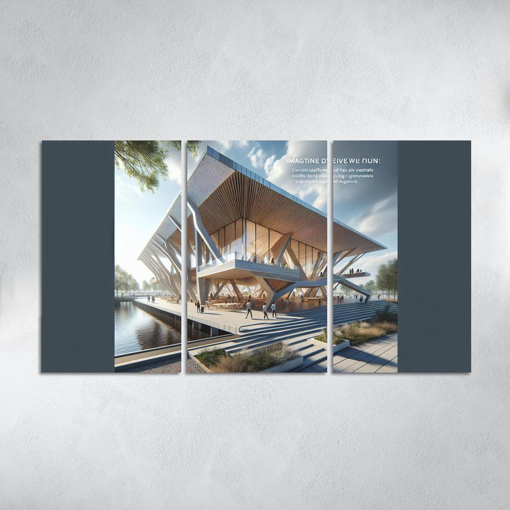 The Resilient Pavilion Custom Paintings Frame