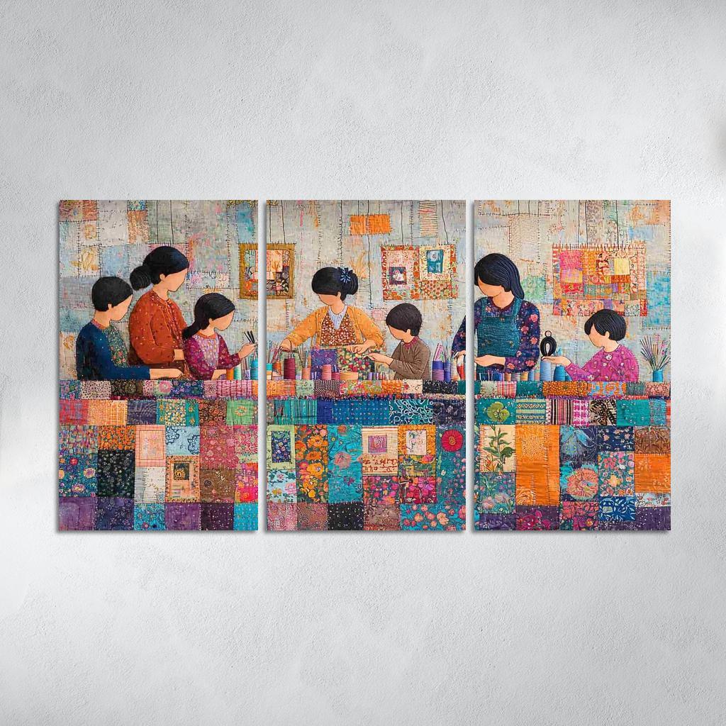 The Tapestry Of Love Weaving Together Memories One-piece Frames