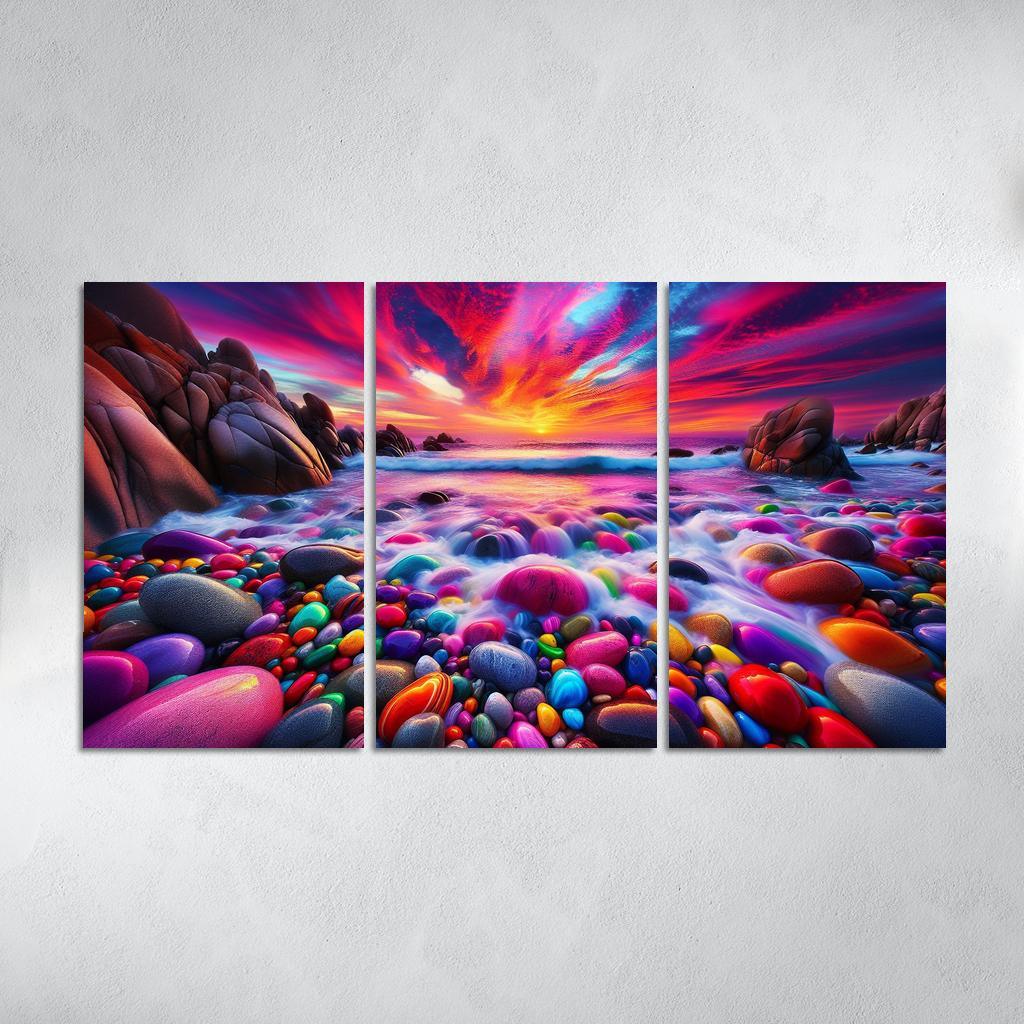 Cove Of Colors A Photographer's Paradise Custom Paintings Frame