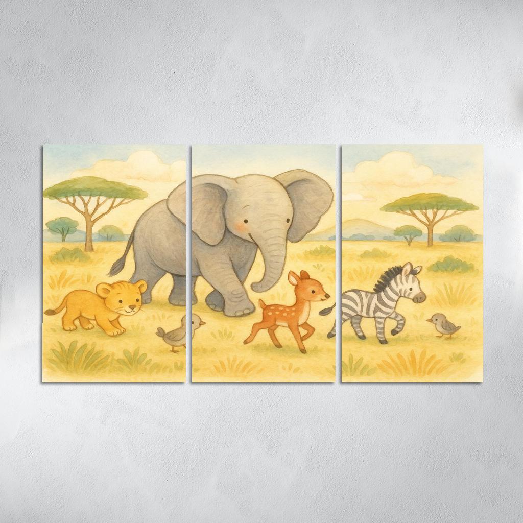 Gentle Giant Elephant Quest Premium Artwork Frames