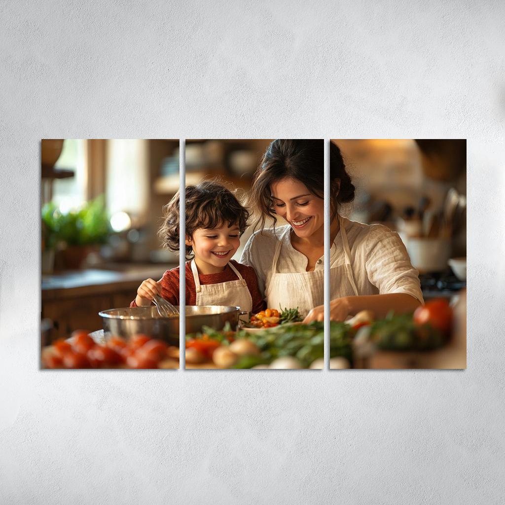 The Heart Of Home A Mothers Unconditional Love Canvas Paintings Frame