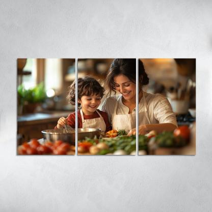 The Heart Of Home A Mothers Unconditional Love Canvas Paintings Frame