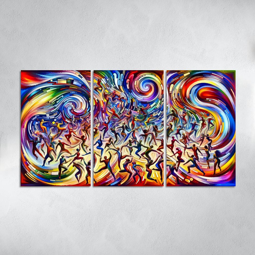 Choreography Of Lifes Journeys Premium Artwork Frames