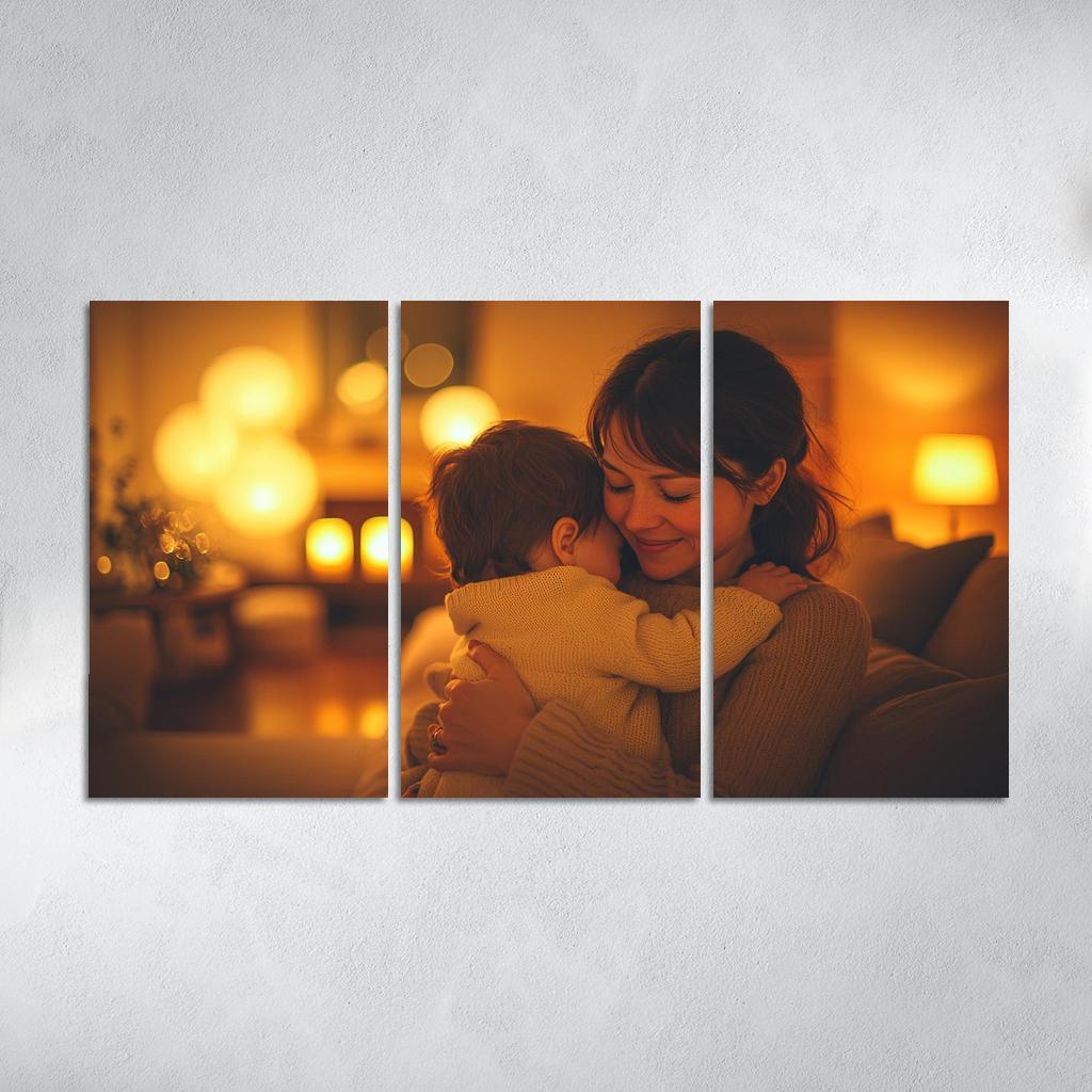 Hugs Of Comfort The Embrace Of A Mother One-piece Frames