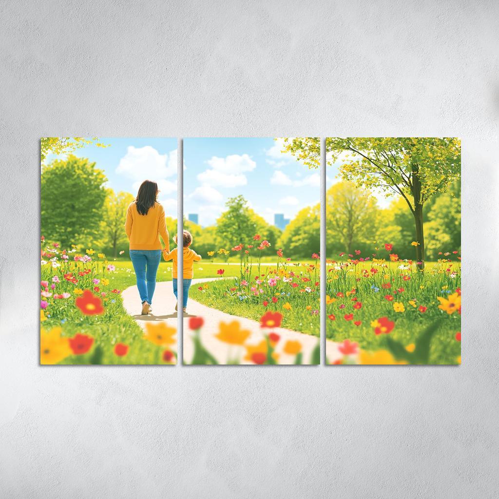 Memories In The Making A Mothers Journey Canvas Paintings Frame
