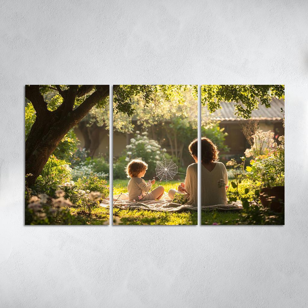 The Web Of Love A Mothers Protective Embrace One-piece Frames