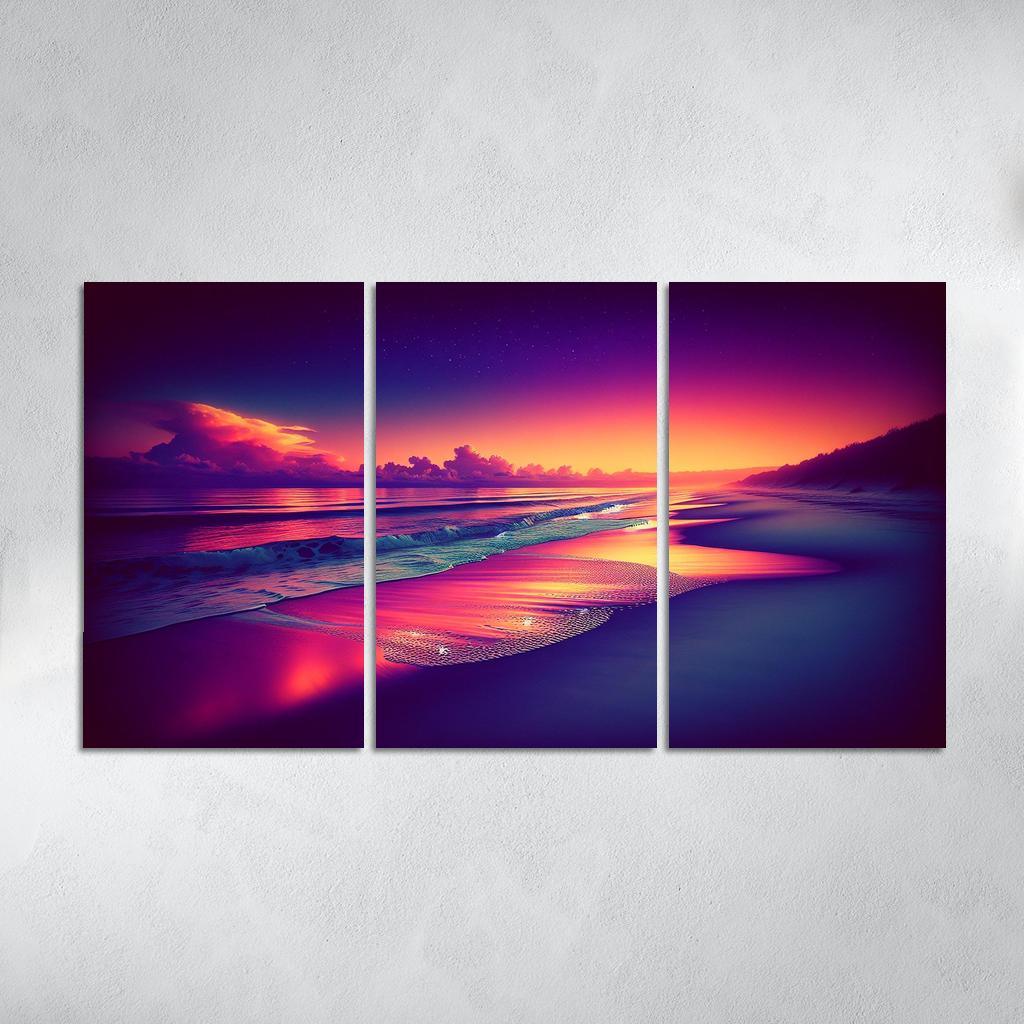 Whispering Tides Peaceful Retreat Custom Paintings Frame