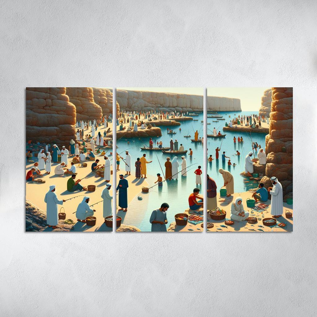 Fisherman's Cove Bounty Of The Sea Premium Artwork Frames