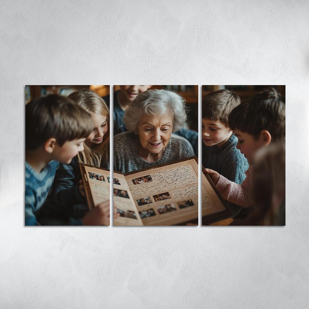 In Her Heart A Mother's Legacy Of Love Modern Paintings Frame