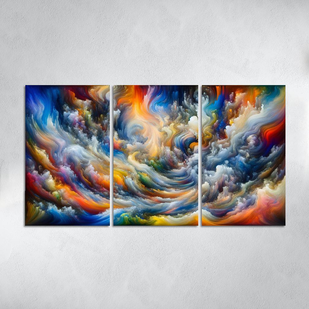 Waves Of Imagination Premium Artwork Frames