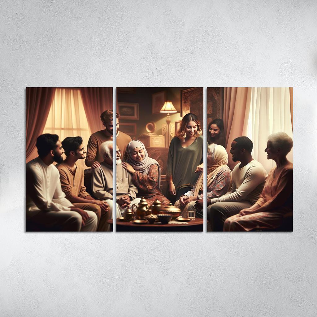 Elders Of Wisdom Respecting Our Aging Population Custom Paintings Frame