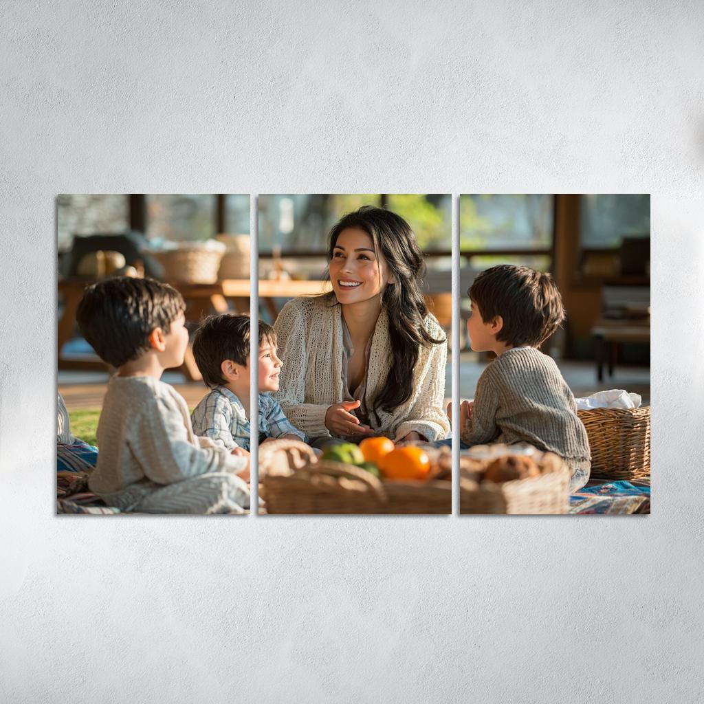Lifelong Lessons A Mothers Wisdom Across Generations Canvas Paintings Frame