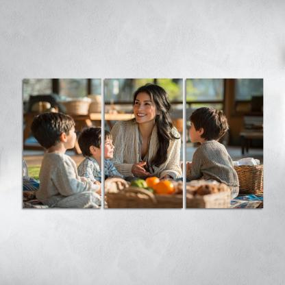 Lifelong Lessons A Mothers Wisdom Across Generations Canvas Paintings Frame