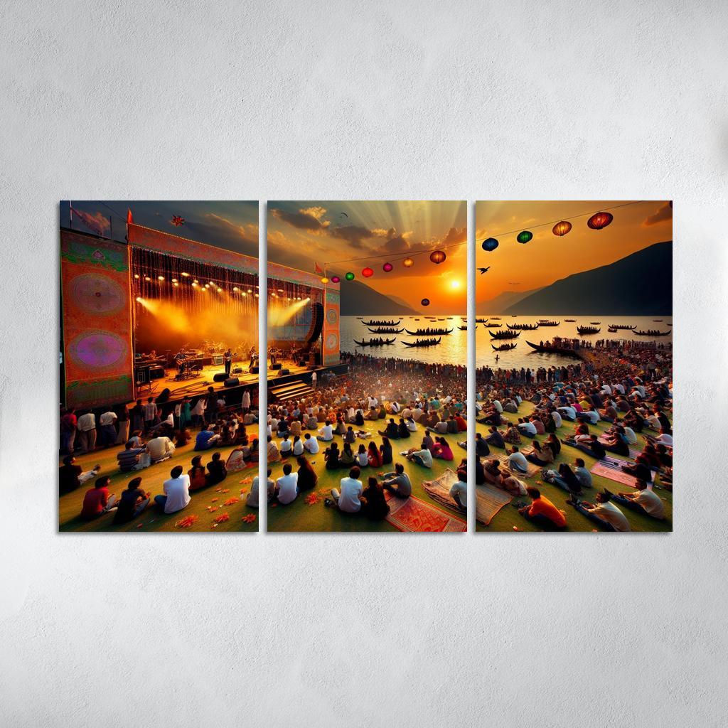 Montreux Jazz Festival - Switzerland Framed Paintings