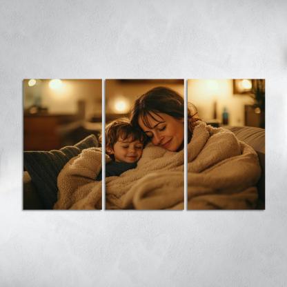 The Comforting Blanket Wrapped In A Mother's Love One-piece Frames
