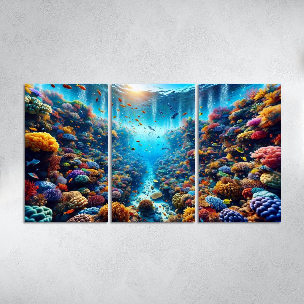 Crystal Cove Underwater Wonders Premium Artwork Frames