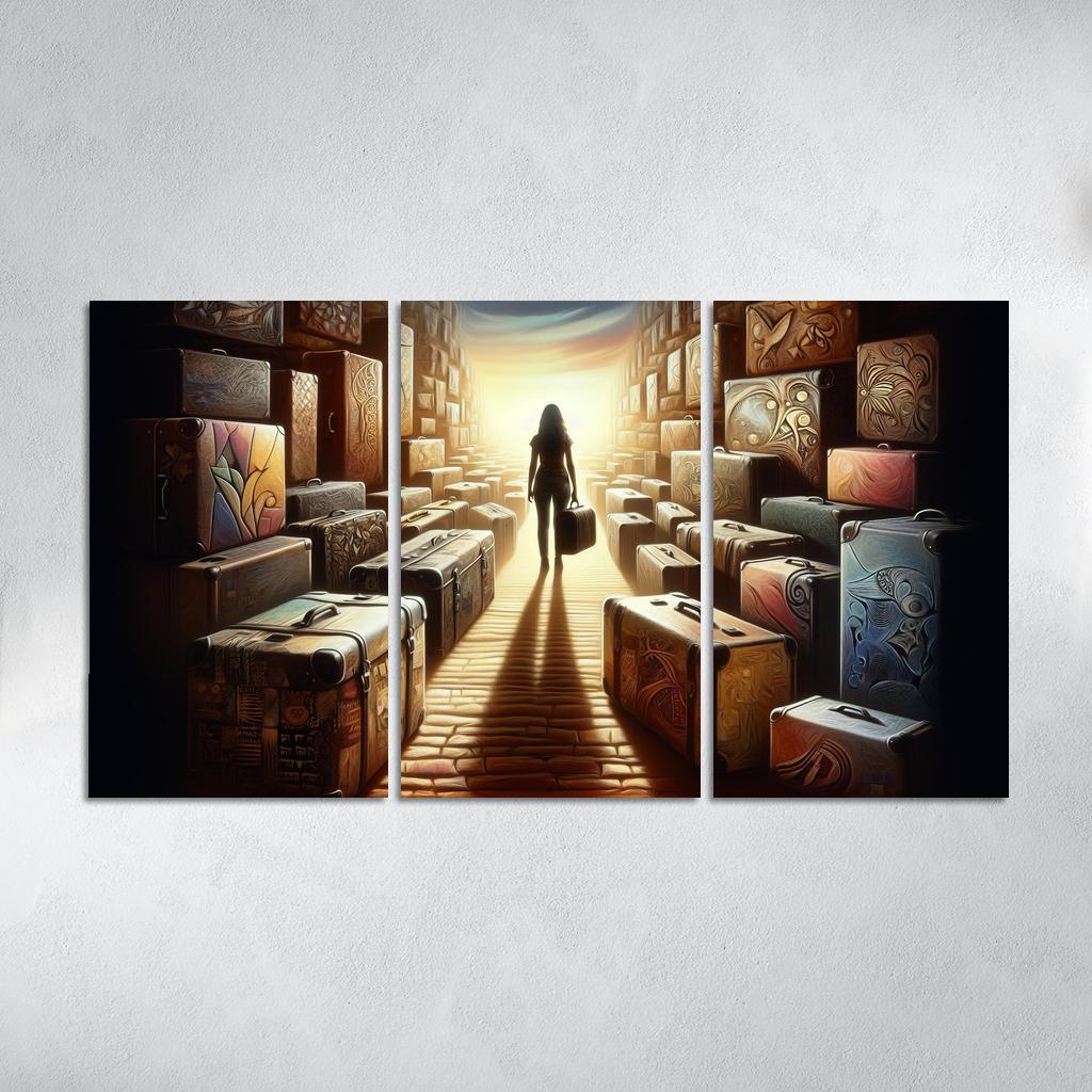 Voices Of Resilience The Refugee Experience Multi-panel Paintings